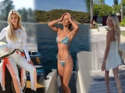 Nữ tay đua quyến rũ nhất thế giới mặc bikini bé xíu, khiến fan đứng ngồi không yên
