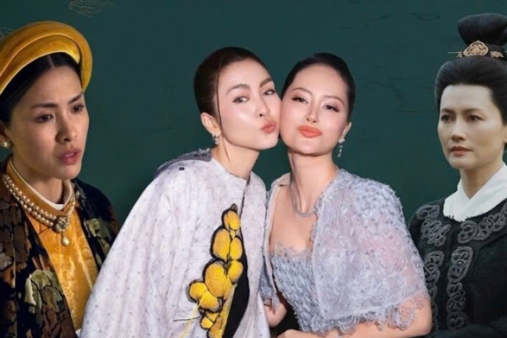 Điểm chung của 2 mỹ nhân đóng vai hoàng hậu đang gây sốt màn ảnh Việt