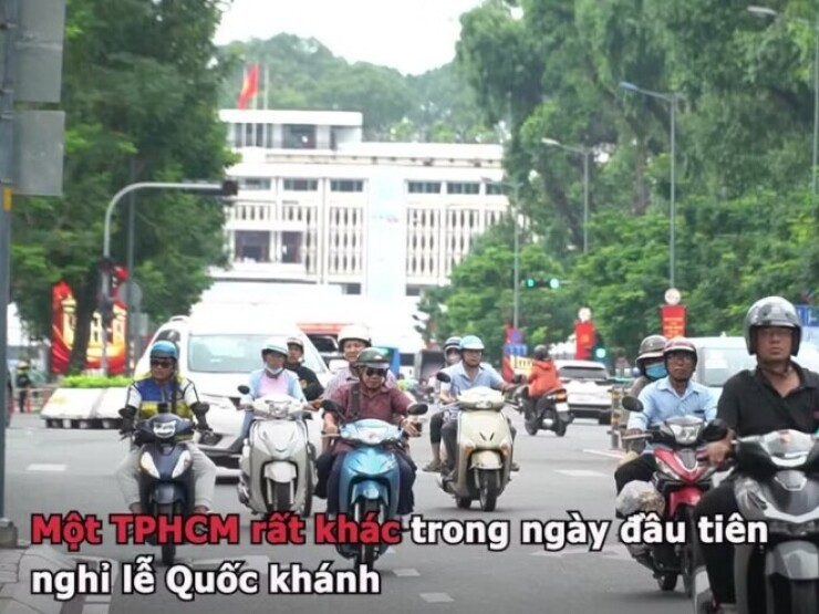 Video: Một TPHCM rất khác trong ngày đầu tiên nghỉ lễ Quốc khánh