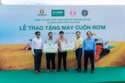 Phân bón Cà Mau mở lối canh tác lúa thích ứng biến đổi khí hậu