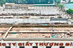 Cận cảnh đại công trường 277 Nguyễn Trãi: Nhà xưởng cũ biến mất, dự án nghìn tỷ lộ diện