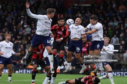 Kết quả bóng đá Bournemouth - Everton: Vỡ òa phút 90+1, tạm lọt top 4 (Ngoại hạng Anh)