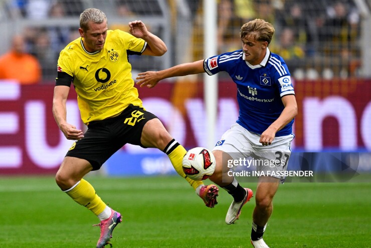 Video bóng đá Dortmund – Hamburger: Cay đắng phản lưới, thẻ đỏ cuối trận (Bundesliga)