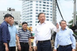 Tổng Bí thư, Chủ tịch nước Tô Lâm kiểm tra thực địa tại một số dự án trọng điểm ở Hà Nội