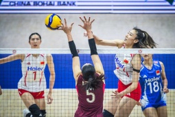 Trực tiếp bóng chuyền Trung Quốc - Thái Lan: Thắng set 2 áp đảo (Chung kết châu Á)