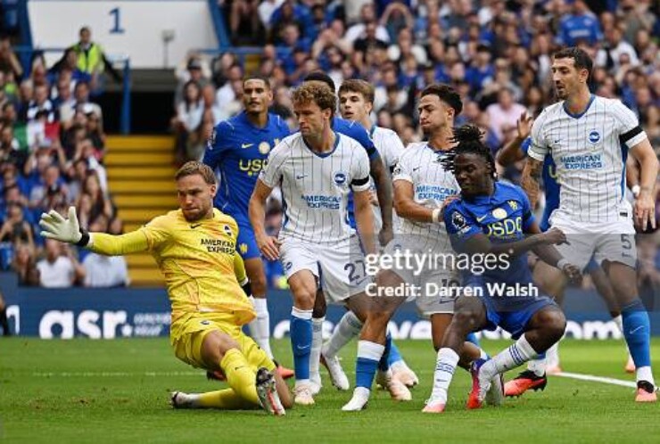 Trực tiếp bóng đá Chelsea - Brighton: Đội khách ghi bàn phút cuối (Hết giờ) - 1