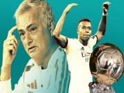 HLV Mourinho "chạy truyền thông", giúp Mbappe đua QBV với Messi - Rodri