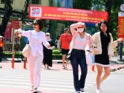 Nắng nóng diện rộng bao phủ miền Bắc, miền Trung