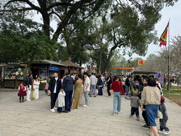 Không gian cổ kính tại Khu di tích lịch sử Lam Kinh, nơi gắn với cuộc khởi nghĩa Lam Sơn và triều Hậu Lê. Ảnh: Ngọc Hưng.