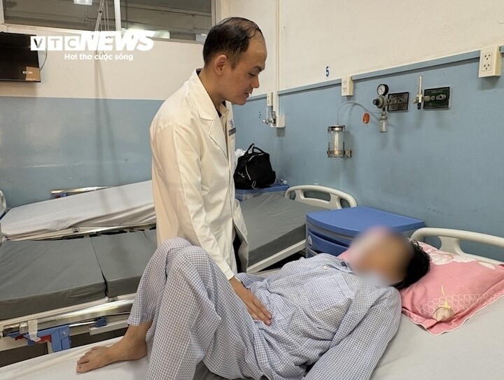 Bệnh nhân viêm đường ruột điều trị tại Bệnh viện Nhân dân Gia Định.