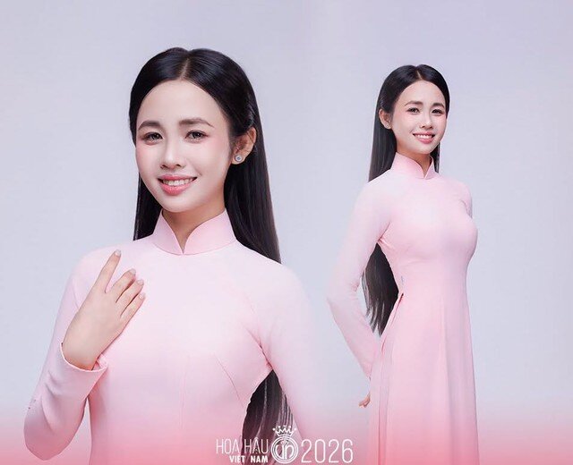 Nữ sinh quê Nghệ An gây chú ý Hoa hậu Việt Nam 2026 - 1