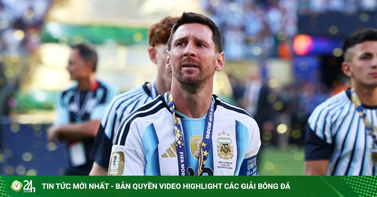 Lionel Messi annonce sa retraite internationale avec l'Argentine