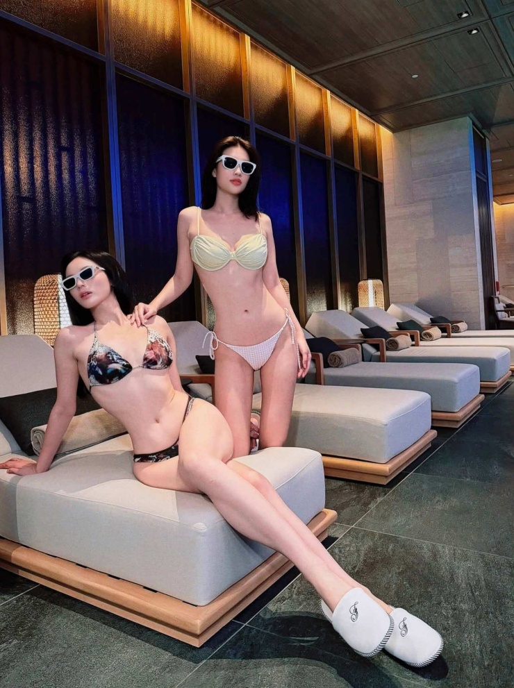 Kỳ Duyên tuổi 30 diện bikini không thua kém nàng hậu họ Đoàn 26 tuổi - 2