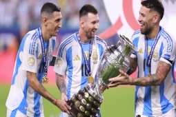 Tin mới nhất bóng đá sáng 1/9: Di Maria ca ngợi Messi là "người đội trưởng bất tử"