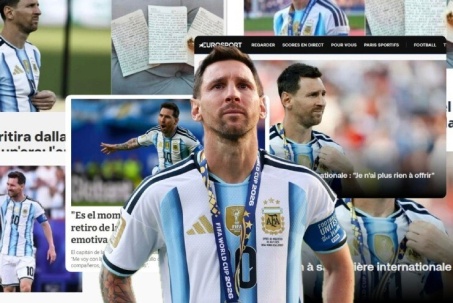 Báo chí ca tụng kỷ nguyên vĩ đại của Messi với ĐT Argentina, tiếc nuối ngày chia tay