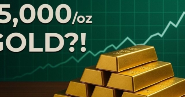 Giá vàng được dự báo có thể sớm đạt 5.400 USD/ounce