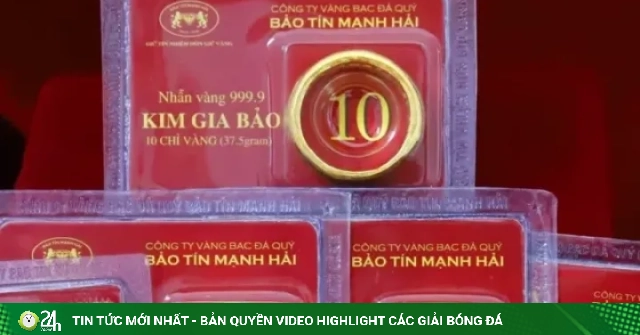 Giá vàng SJC đứng yên, vàng nhẫn giảm ngày 1/9
