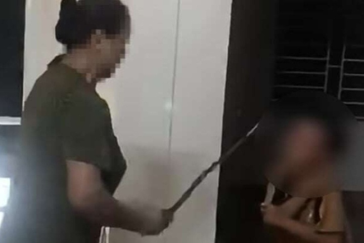 Xác minh clip bà "trút mưa roi" vào cháu nhỏ, khiến dư luận phẫn nộ