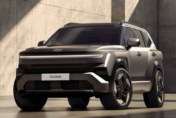 Hyundai Tucson mới có thêm ảnh mới nhìn góc cạnh và hầm hố hơn