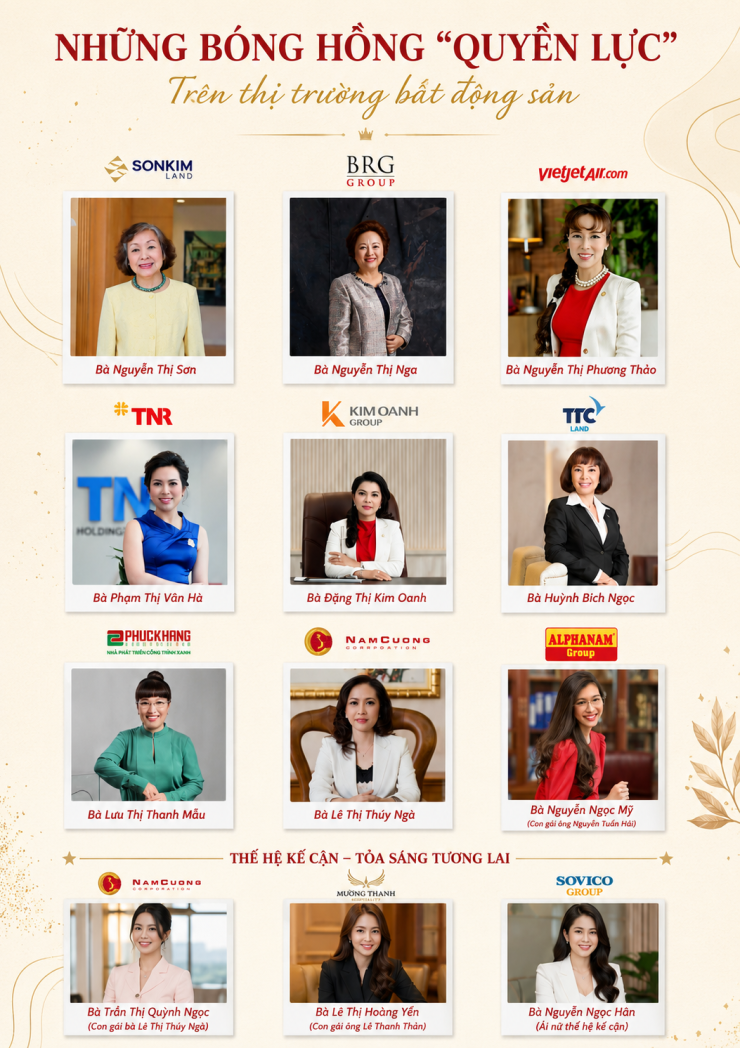 Từ "nữ tướng" đời đầu đến thế hệ ái nữ kế nghiệp các đế chế địa ốc - 1