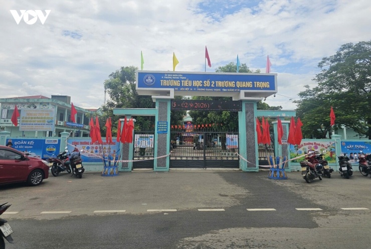 Trường Tiểu học Trương Quang Trọng.