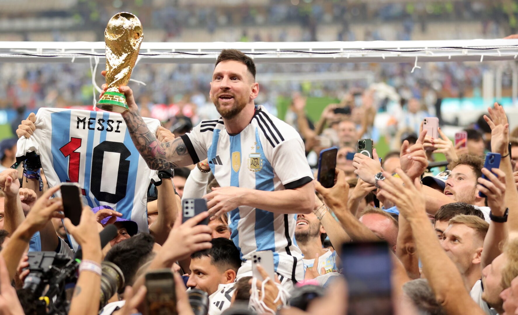Messi khép lại sự nghiệp ĐT Argentina: Hành trình vĩ đại từ nước mắt đến sự bất tử - 11