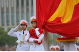 Thiêng liêng lễ thượng cờ ngày Quốc khánh 2/9 tại Quảng trường Ba Đình