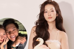 Trang phục lộ bụng lùm lùm của Khả Ngân trước khi nhận lời cầu hôn