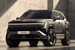 Hyundai Tucson mới có thêm ảnh mới nhìn góc cạnh và hầm hố hơn