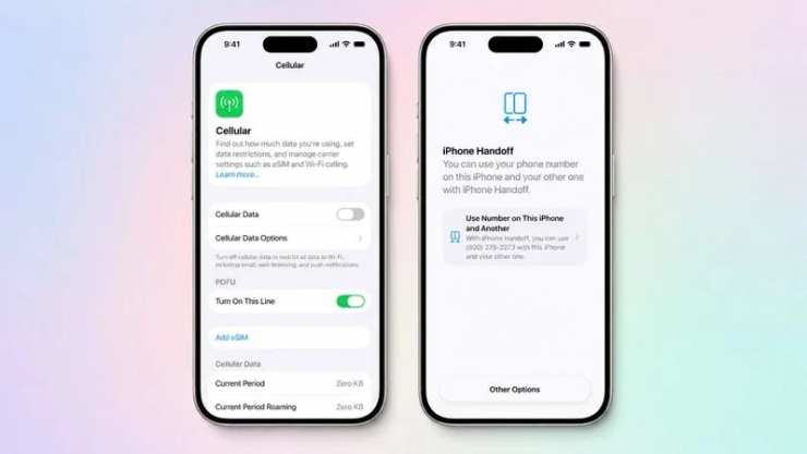 Giao diện cài đặt iPhone Handoff trong iOS 27. Ảnh: MacRumors