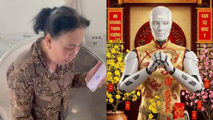 Dân mạng cảm thấy vô cùng tâm đắc “chàng rể” AI dẻo miệng. (Ảnh chụp màn hinh)