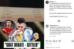 Messi tuyên bố cuộc chiến ai là GOAT đã kết thúc sau khi chia tay Argentina?