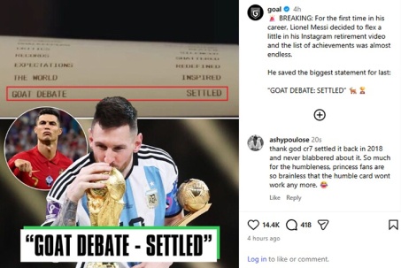 Messi tuyên bố cuộc chiến ai là GOAT đã kết thúc sau khi chia tay Argentina?