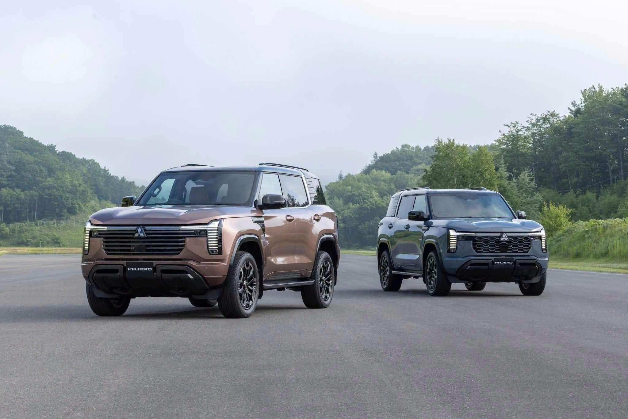 Mitsubishi Pajero đã trở lại với thế hệ hoàn toàn mới