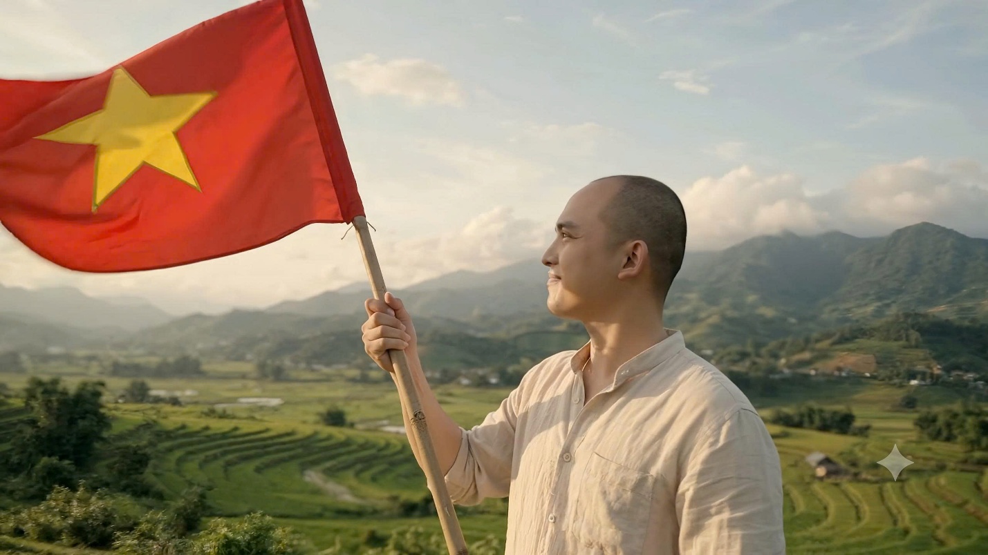 Trần Văn Hạ ra mắt MV “Xin Làm Con Dân Việt Nam”, kết hợp âm nhạc và AI.