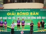 Bóng bàn CAND giành 11 HCV, thống trị giải trẻ quốc gia 2026