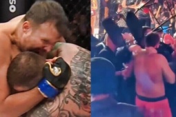 Võ sĩ cắt đứt tai đối thủ như Mike Tyson, bị đám đông đuổi đánh dữ dội