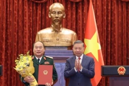 Phó Tổng Tham mưu trưởng QĐND Việt Nam Lê Quang Đạo được thăng quân hàm Thượng tướng