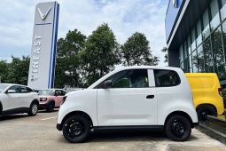 Ảnh thực tế VinFast VF 2 giá 188 triệu đồng tại đại lý