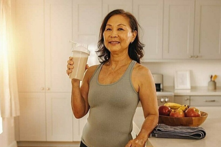 Cách chia đều protein trong ngày giúp phụ nữ sau 40 giữ dáng