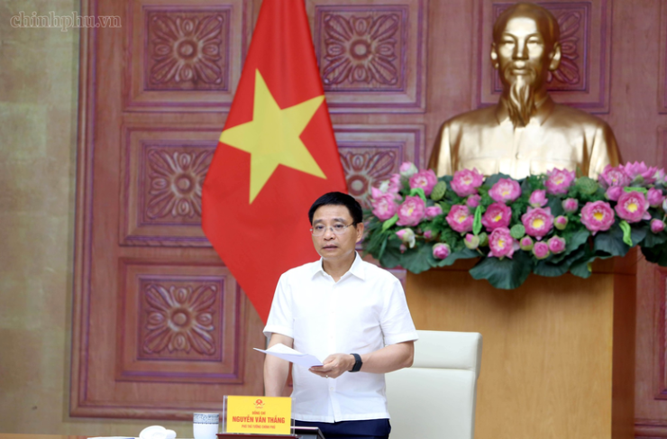 Phó Thủ tướng Nguyễn Văn Thắng, Trưởng Ban Chỉ đạo điều hành giá chủ trì cuộc họp đánh giá kết quả công tác quản lý, điều hành giá 8 tháng đầu năm 2026 - Ảnh: chinhphu.vn/Đức Tuân