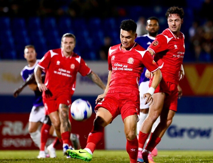 Trực tiếp bóng đá Công an TP.HCM - Hà Nội: Dập tắt hy vọng (V-League) (Hết giờ) - 1