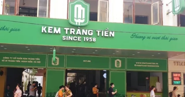 Dừng bán kem Tràng Tiền tại số 35 Tràng Tiền sa...
