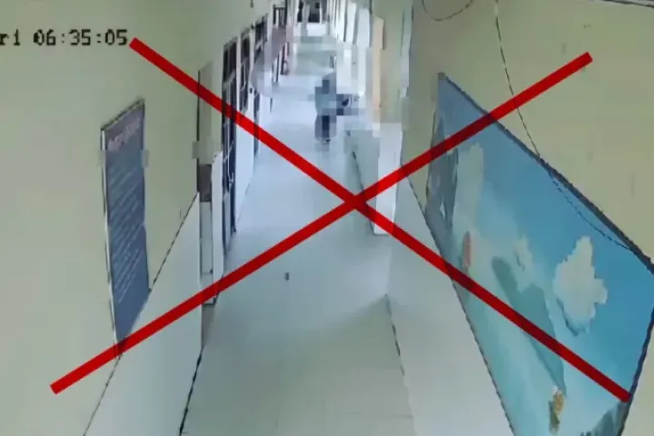 Video lan truyền học sinh cầm hung khí vào một trường học ở phường Bà Rịa là sai sự thật
