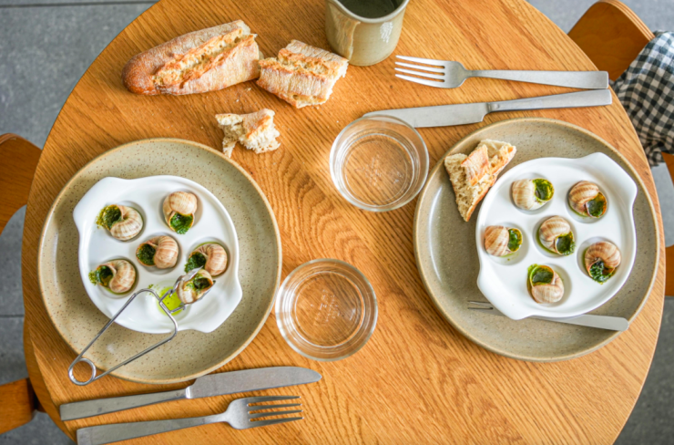 Món ốc sên nổi tiếng của nước Pháp khiến nhiều thực khách mê đắm. Ảnh: Myriam Baya/tastefrance