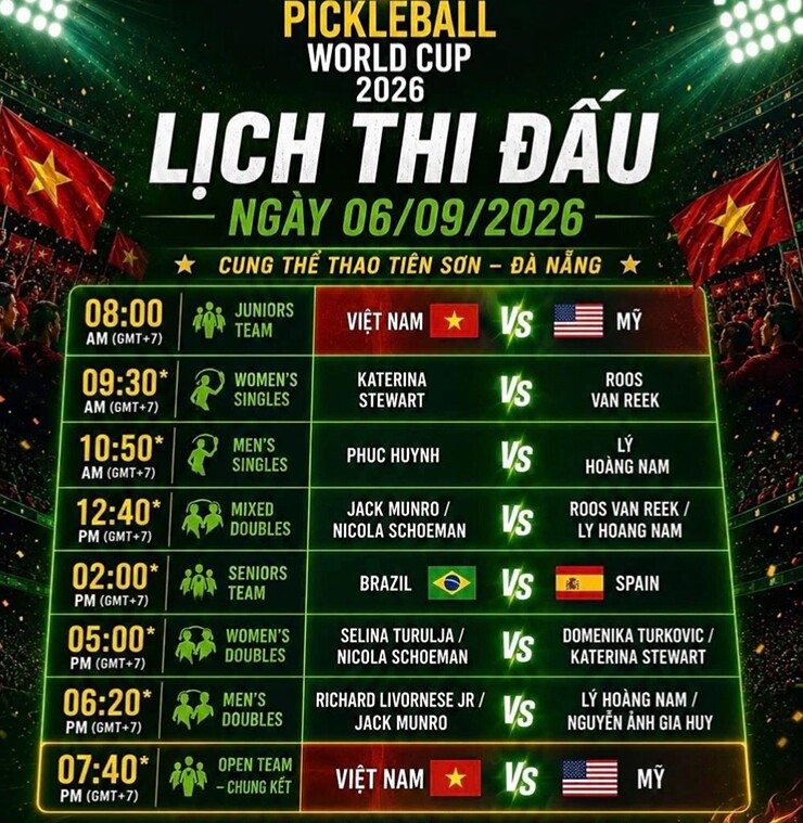 Lý Hoàng Nam thi đấu 4 trận chung kết trong 1 ngày