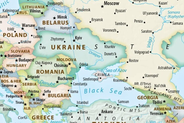 Ukraine nổi giận bác bỏ bản đồ thế giới mới của Liên Hợp Quốc vì Crimea được tô màu riêng biệt