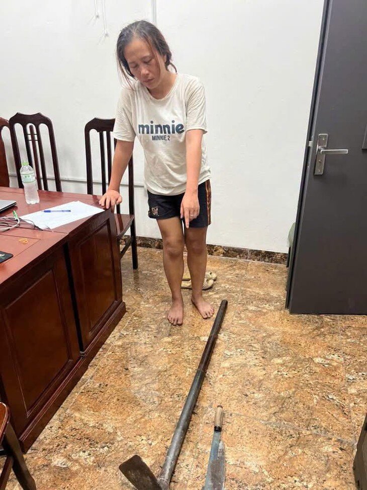 Nguyễn Thị Thu Hằng. Ảnh: Công an Hà Nội.