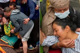 Vì sao các gia đình ở Nepal đốt hình nộm bằng cỏ cho người mất tích vì lũ quét?