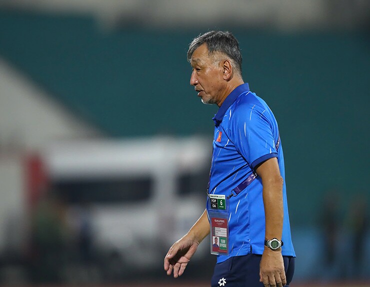 HLV Yutaka Ikeuchi thất bại với U20 Việt Nam ở vòng loại U20 châu Á 2027.